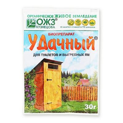 Удачный биопрепарат ддя туалетов и выгребных ям