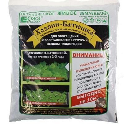 Гумусное удобрение Хозяин-Батюшка