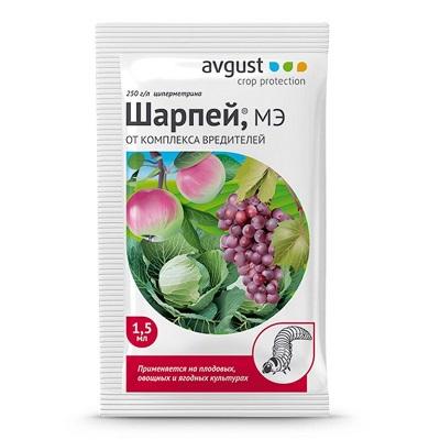 Шарпей от комплекса вредителей Август