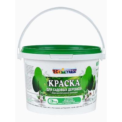 Краска ВД для садовых деревьев Рамикс